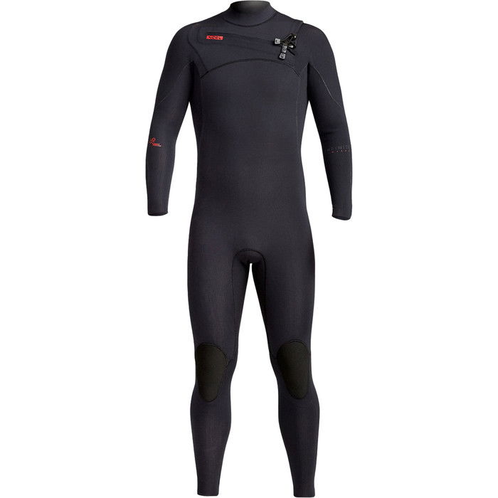 2024 Xcel Mens Infiniti LTD 4/3mm Chest Zip Wetsuit MN43Z2L9 - Black